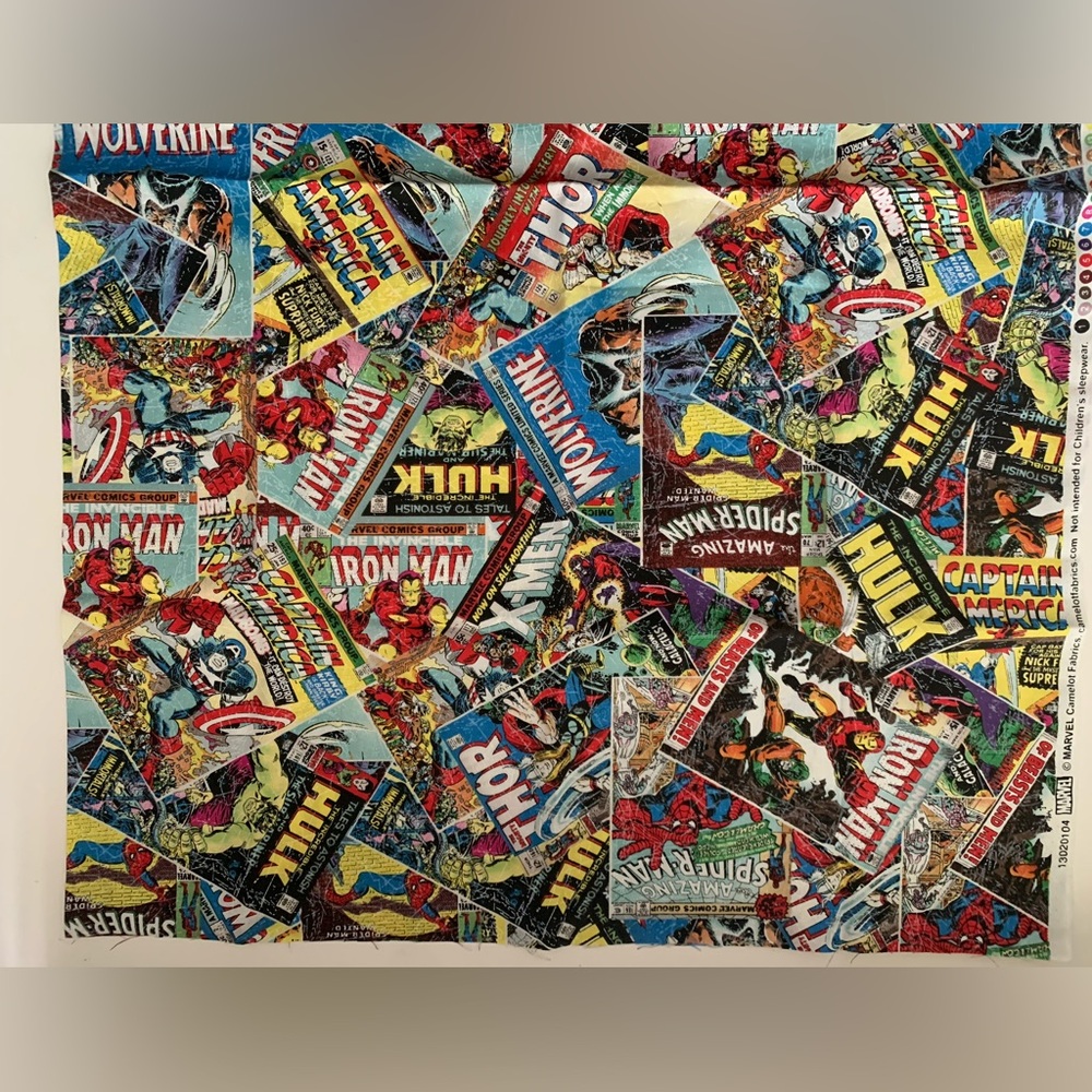 MARVEL Avengers Camelot Fabrics Fabric 24x44